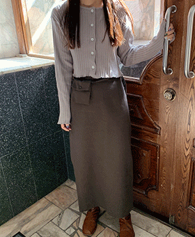 레브포켓skirt (3color)